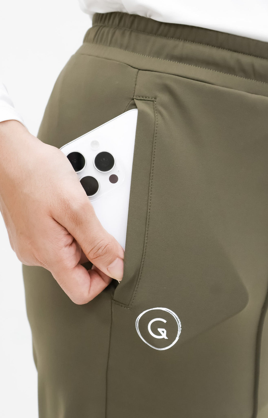 Bottoms GLOWco Exclusive Loose Pants 2.0 in Army Green