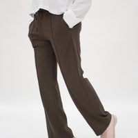 Bottoms GLOWco Exclusive Loose Pants 2.0 in Dark Chocolate
