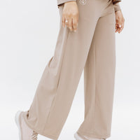 Tops GLOWco Exclusive Made to Move Light RelaxFit Co-ord Set in Light Taupe