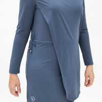 Swimwear GLOWco Exclusive Ocean Drape Swimwear in Marine