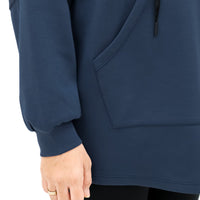 Tops GLOWco Exclusive Oversized Hoodie in French Navy