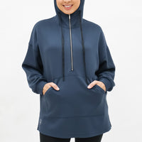 Tops GLOWco Exclusive Oversized Hoodie in French Navy