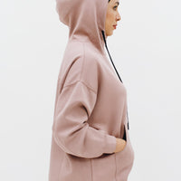 Tops GLOWco Exclusive Oversized Hoodie in Rosy Brown