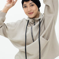 Tops GLOWco Exclusive Oversized Hoodie in Sage