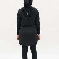 Swimwear GLOWco Exclusive Seaside Layered Swimwear in Black
