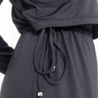 Swimwear GLOWco Exclusive Seaside Layered Swimwear in Black