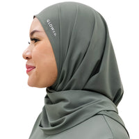 Swimwear GLOWco Exclusive Seaside Layered Swimwear in Sage Green