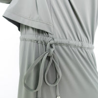 Swimwear GLOWco Exclusive Seaside Layered Swimwear in Sage Green