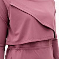 Swimwear GLOWco Exclusive Seaside Tulip Swimwear in Berry