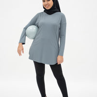 Tops GLOWco Exclusive Seriously Smooth Top in Steel Blue