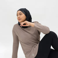 Tops GLOWco Exclusive Seriously Smooth Top in Taupe