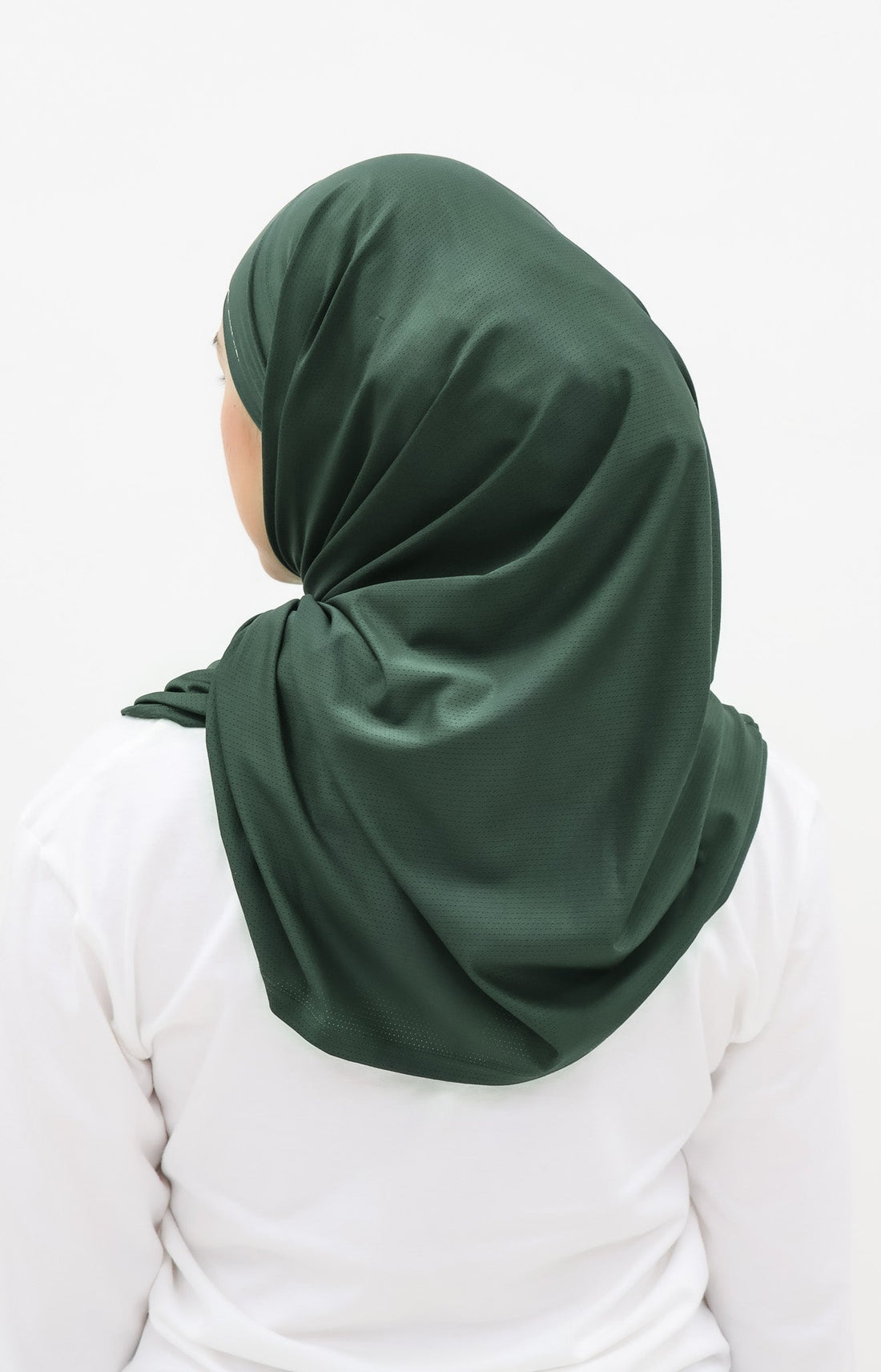 Sports Hijabs GLOWco Exclusive Tie Back MAXI Shawl in Deep Forest