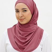 Sports Hijabs GLOWco Exclusive Tie Back MAXI Shawl in Wild Berry