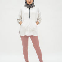 Bottoms GLOWco Exclusive Ultra Fly Pocket Tights in Dusty Pink