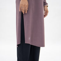 Tops GLOWco Exclusive Ultra Light Active Long Tunic in Desert Mauve