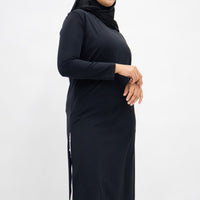 Tops GLOWco Exclusive Ultra Light Active Long Tunic in Kohl