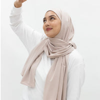 Sports Hijabs GLOWco Exclusive Wrap Shawl in Barely Blush