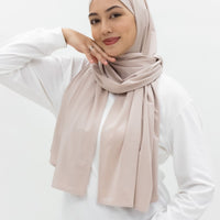 Sports Hijabs GLOWco Exclusive Wrap Shawl in Barely Blush