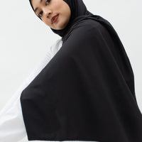 Sports Hijabs GLOWco Exclusive Wrap Shawl in Black