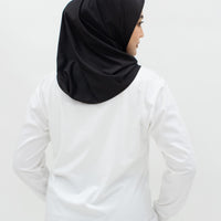 Sports Hijabs GLOWco Exclusive Wrap Shawl in Black