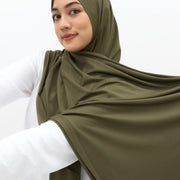 Sports Hijabs GLOWco Exclusive Wrap Shawl in Burnt Olive