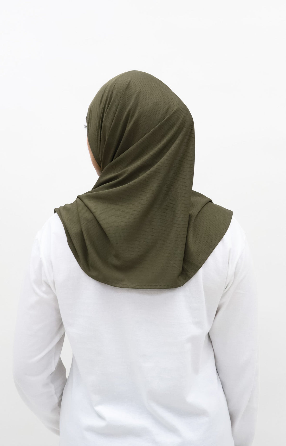 Sports Hijabs GLOWco Exclusive Wrap Shawl in Burnt Olive