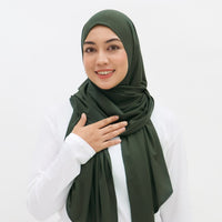 Sports Hijabs GLOWco Exclusive Wrap Shawl in Deep Forest