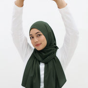 Sports Hijabs GLOWco Exclusive Wrap Shawl in Deep Forest