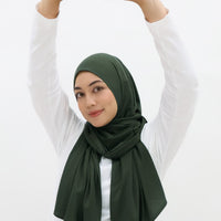 Sports Hijabs GLOWco Exclusive Wrap Shawl in Deep Forest
