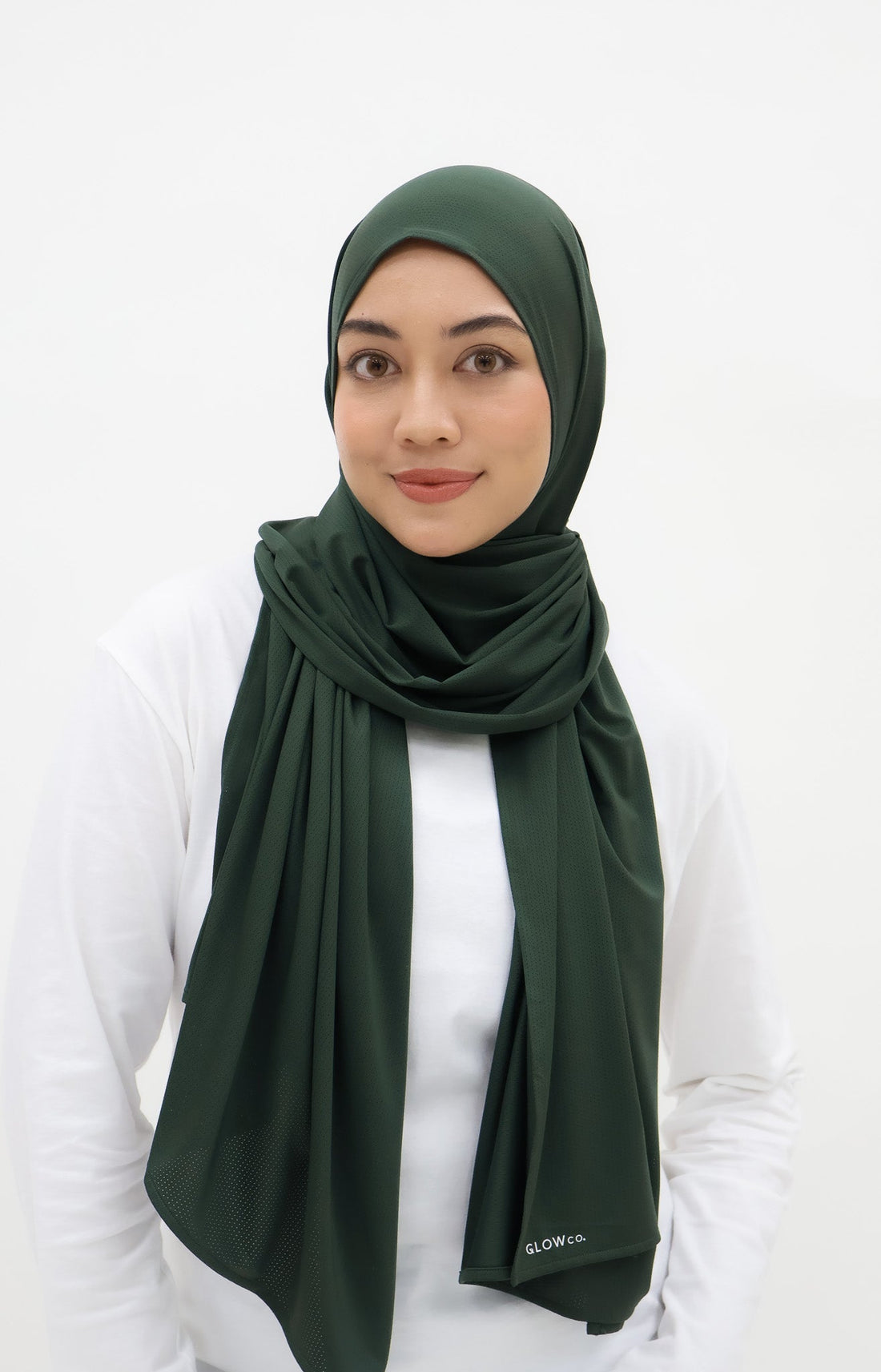 Sports Hijabs GLOWco Exclusive Wrap Shawl in Deep Forest