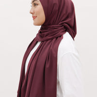 Sports Hijabs GLOWco Exclusive Wrap Shawl in Deep Red