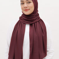 Sports Hijabs GLOWco Exclusive Wrap Shawl in Deep Red