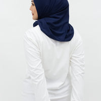 Sports Hijabs GLOWco Exclusive Wrap Shawl in Midnight Blue