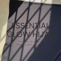 Essential Glow Hijab in White