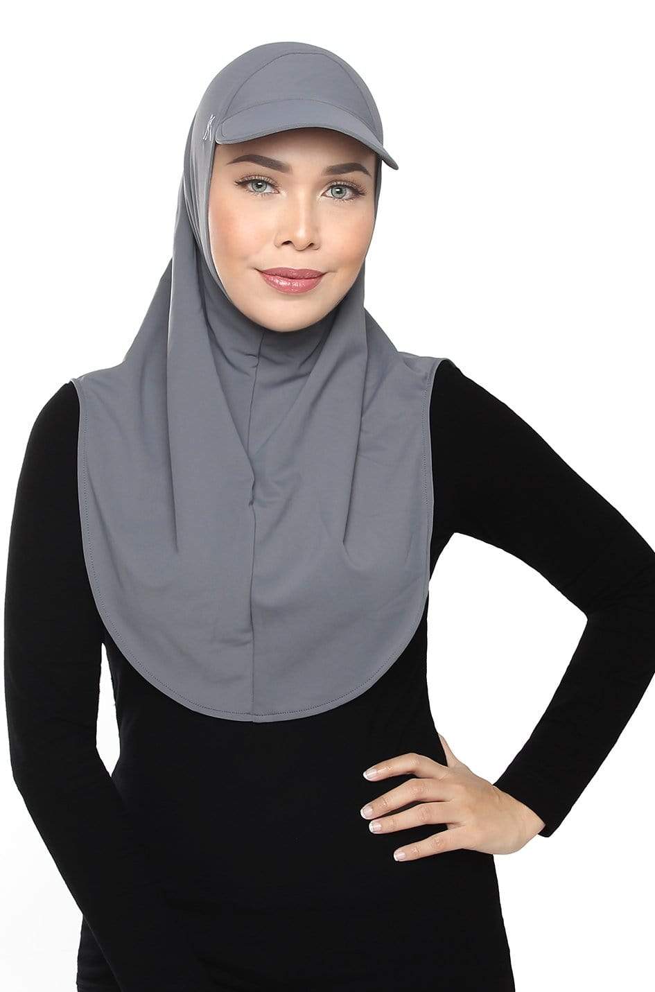 Aqua Sol Ninja Cap in Grey