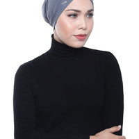 Aqua Sol Swim Turban in Grey