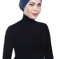 Aqua Sol Swim Turban in Navy