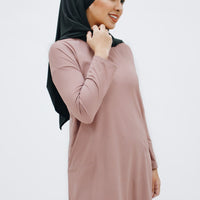 Tops GLOWco Exclusive Seriously Smooth Top in Rosy Brown