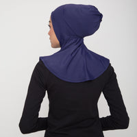 Swim Matsalleh Design Swim Hijab in Navy Blue