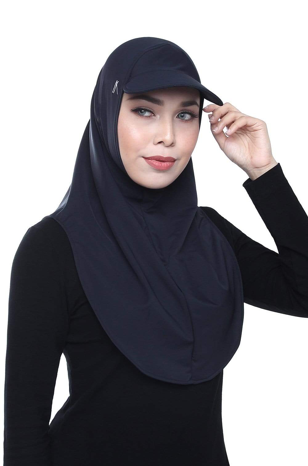 Sports Hijabs Adlina Anis Aqua Sol Ninja Cap