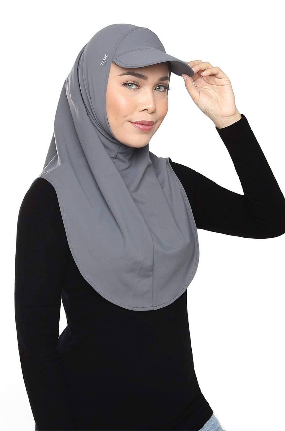 Sports Hijabs Adlina Anis Aqua Sol Ninja Cap