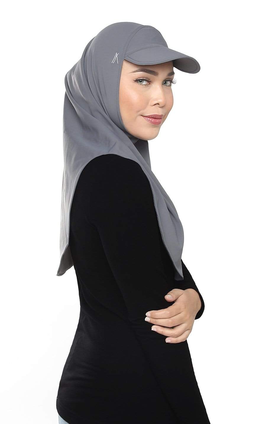 Sports Hijabs Adlina Anis Aqua Sol Ninja Cap