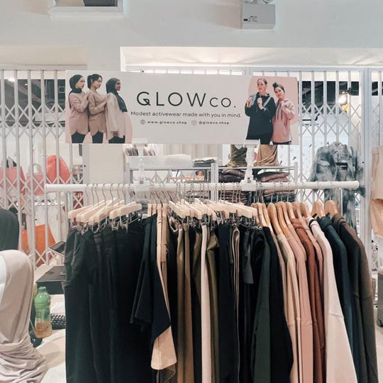 GLOWco's pop-up location at Curbside Crafter at Arab Street