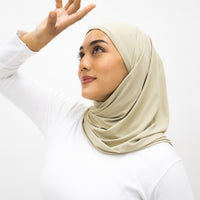 Sports Hijabs GLOWco Exclusive Air Mesh Instant Tri Scarf (With Inner)