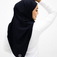 Sports Hijabs GLOWco Exclusive Air Mesh Instant Tri Scarf (With Inner)