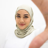 Sports Hijabs GLOWco Exclusive Air Mesh Instant Tri Scarf (With Inner)