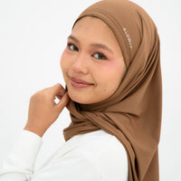 Sports Hijabs GLOWco Exclusive Air Mesh Instant Tri Scarf (With Inner)