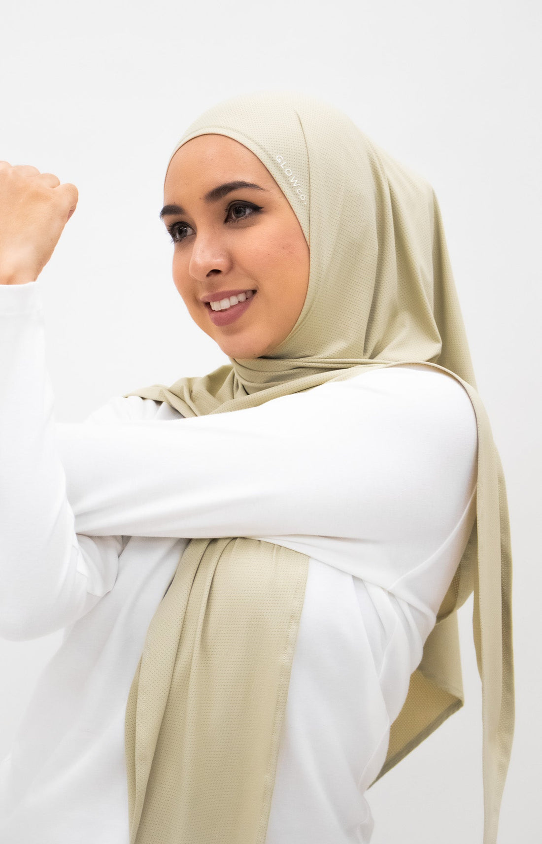 Sports Hijabs GLOWco Exclusive Air Mesh Tri Scarf