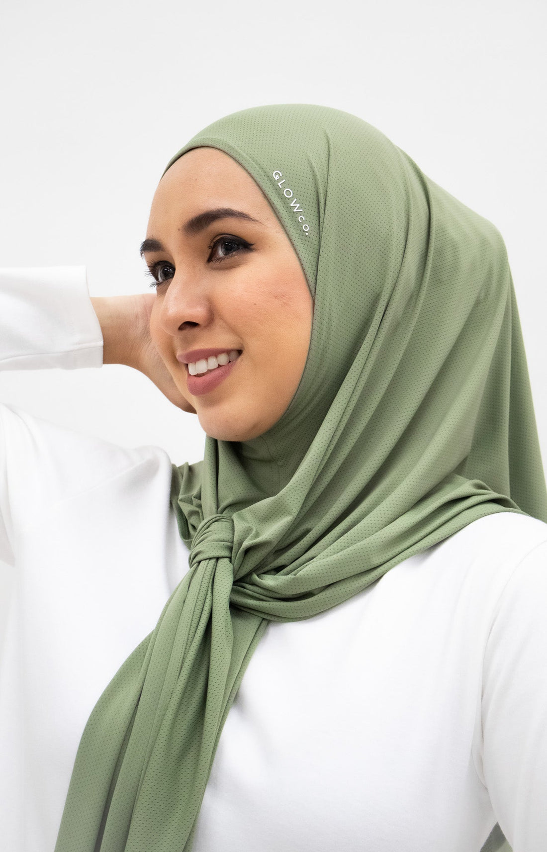 Sports Hijabs GLOWco Exclusive Air Mesh Tri Scarf