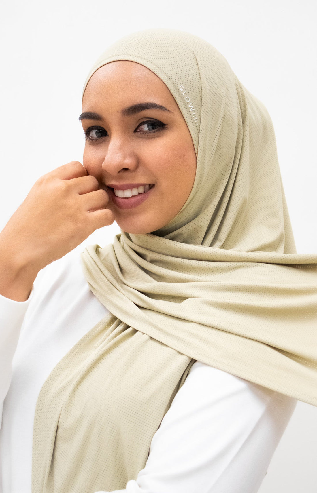 Sports Hijabs GLOWco Exclusive Air Mesh Tri Scarf
